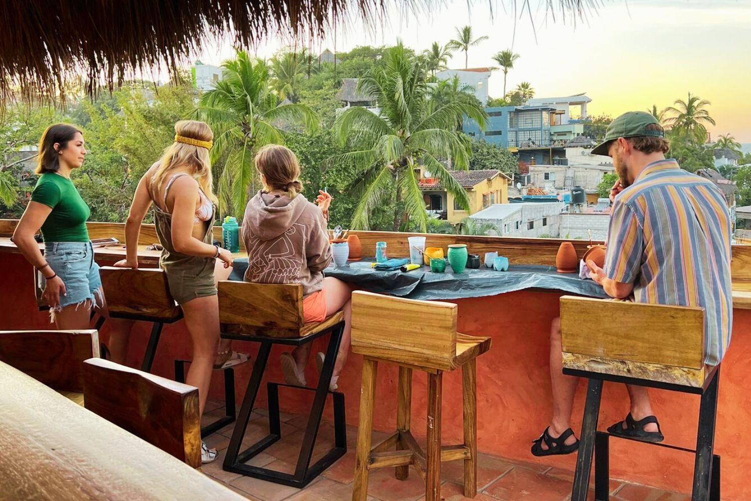 Casa Pepe Sayulita Exterior foto Rooftop bar in Tulum, Mexico